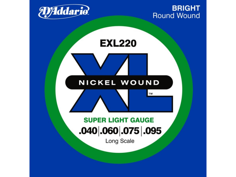 Strune D'Addario Exl220 za bas set