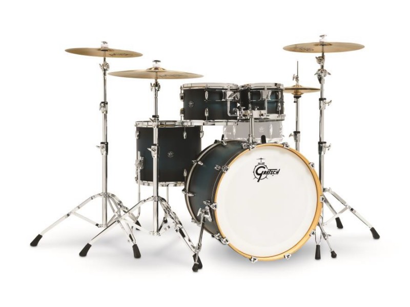 Bobni Gretsch Renown Maple RN2-R643-SABB Satin Antique Blue Burst set24