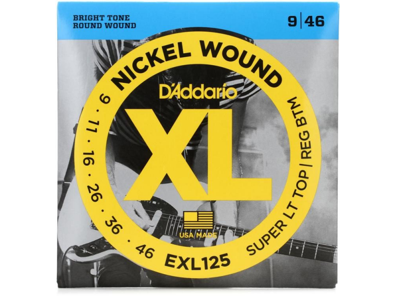 Strune D'Addario EXL125 el. kitara 9-46