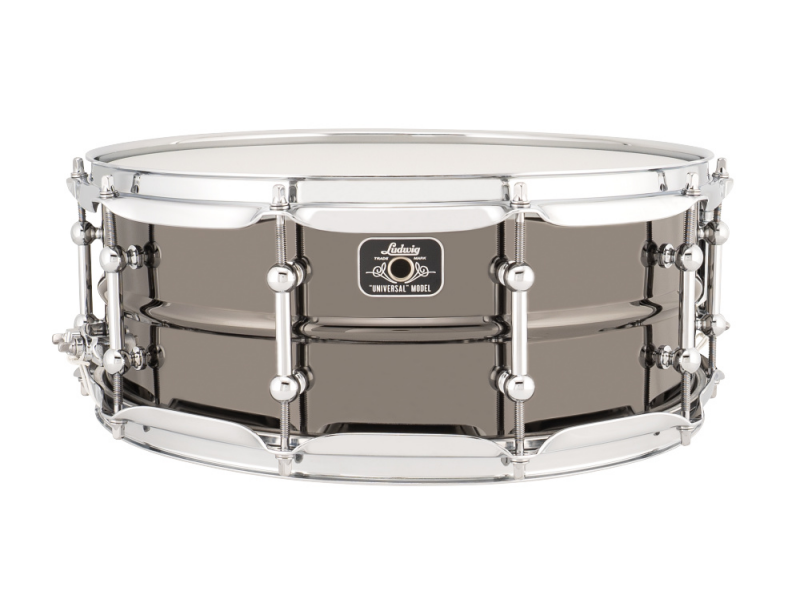 Boben Snare Ludwig Universal 14x5,5, Brass with Chorme, LU5514CDIR