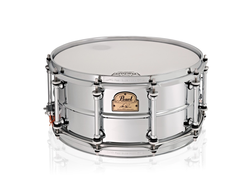 Mali boben Snare Pearl Ian Paice Model, 14x6.5 Steel Shell,