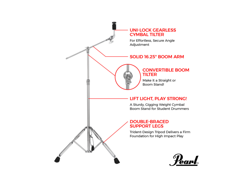 Pearl BC-820 Cymbal Boom Stand