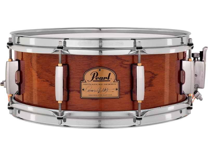 Omar Hakim Model, 13x5, 6-ply Mahogany, CL-55, SuperHoop