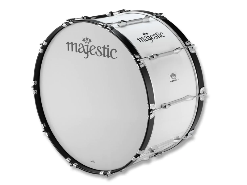 MAJESTIC Marching Bass Drum, Endeavor Series, 22