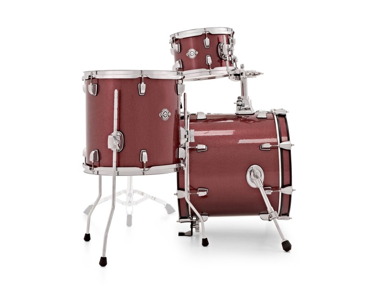 Komplet/Set akustičnih bobnov Ludwig Breakbeats Wine Red Sparkle 