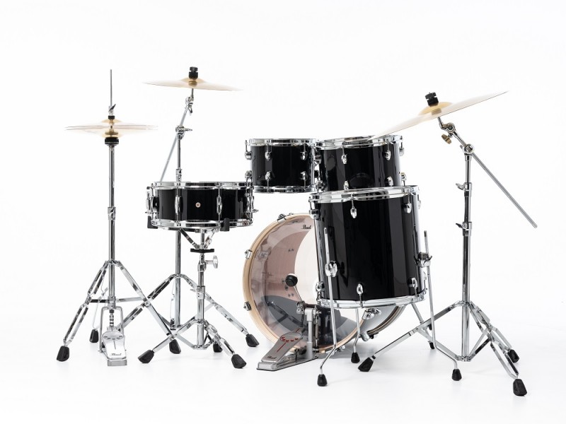 Komplet/Set akustičnih bobnov Pearl Export Jet Black EXX705NBR/C31