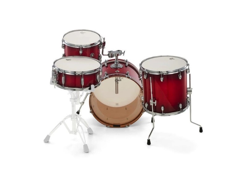 Komplet/Set akustičnih bobnov Gretsch Catalina Club Gloss Crimson Burst CT1-J484-GCB