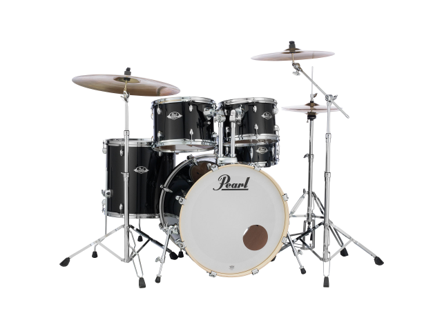 Komplet/Set akustičnih bobnov Pearl Export Jet Black EXX705NBR/C31