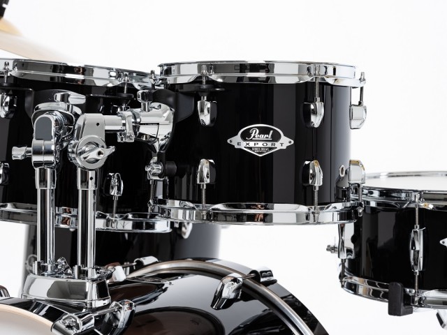 Komplet/Set akustičnih bobnov Pearl Export Jet Black EXX705NBR/C31