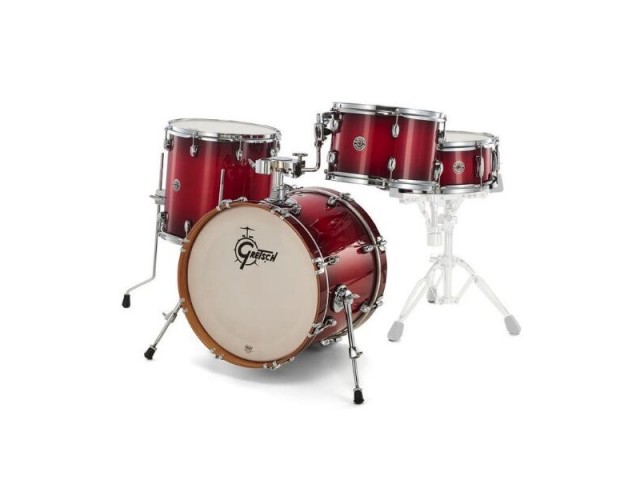 Komplet/Set akustičnih bobnov Gretsch Catalina Club Gloss Crimson Burst CT1-J484-GCB