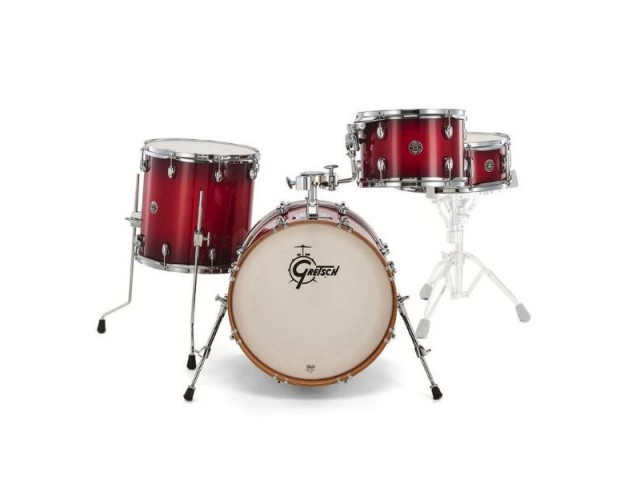 Komplet/Set akustičnih bobnov Gretsch Catalina Club Gloss Crimson Burst CT1-J484-GCB