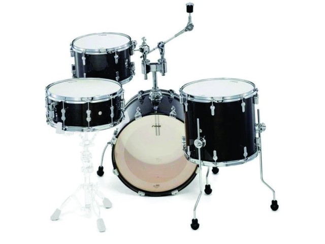 Komplet/Set akustičnih bobnov Sonor AQ2 Bop Set Transparent Stain Black TSB 