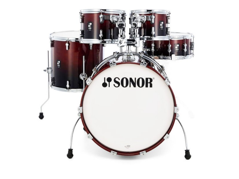 Komplet/Set akustičnih bobnov Sonor AQ2 Studio Set - Studio BRF Brown Fade 