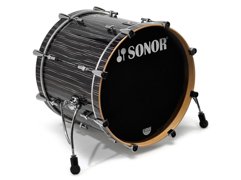 Bobni Sonor Prolite PL 320 BD 20“ x 16“ TT 12“ x 8“,  14“ x 14“ Ebony White Stripes,15804076